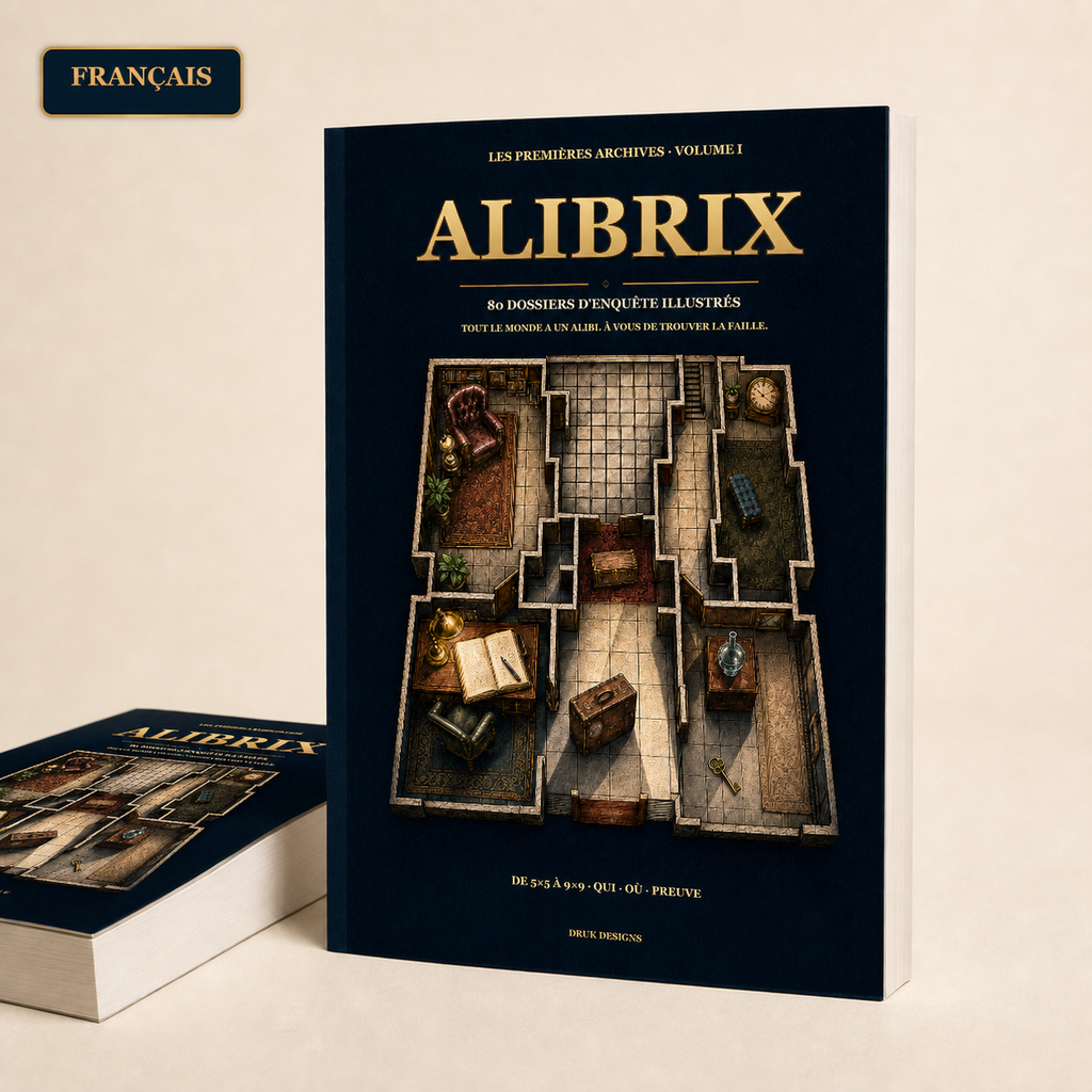ALIBRIX Volume I – livre physique d’énigmes en français