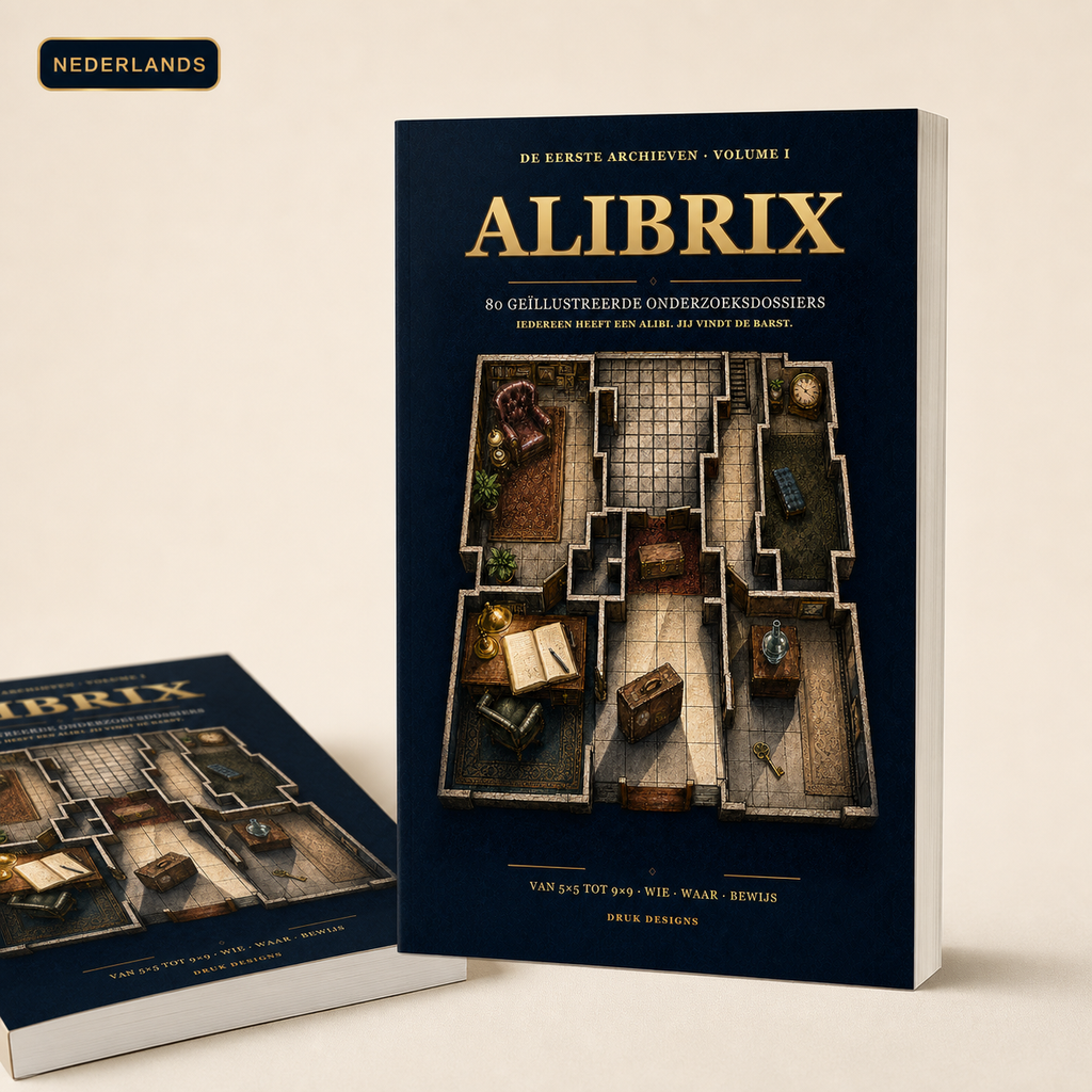 ALIBRIX Volume I Nederlands fysiek puzzelboek met nieuwste cover