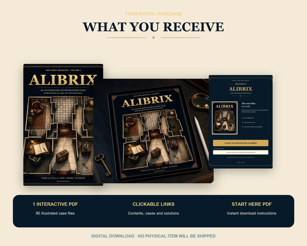 What you receive with the ALIBRIX digital edition