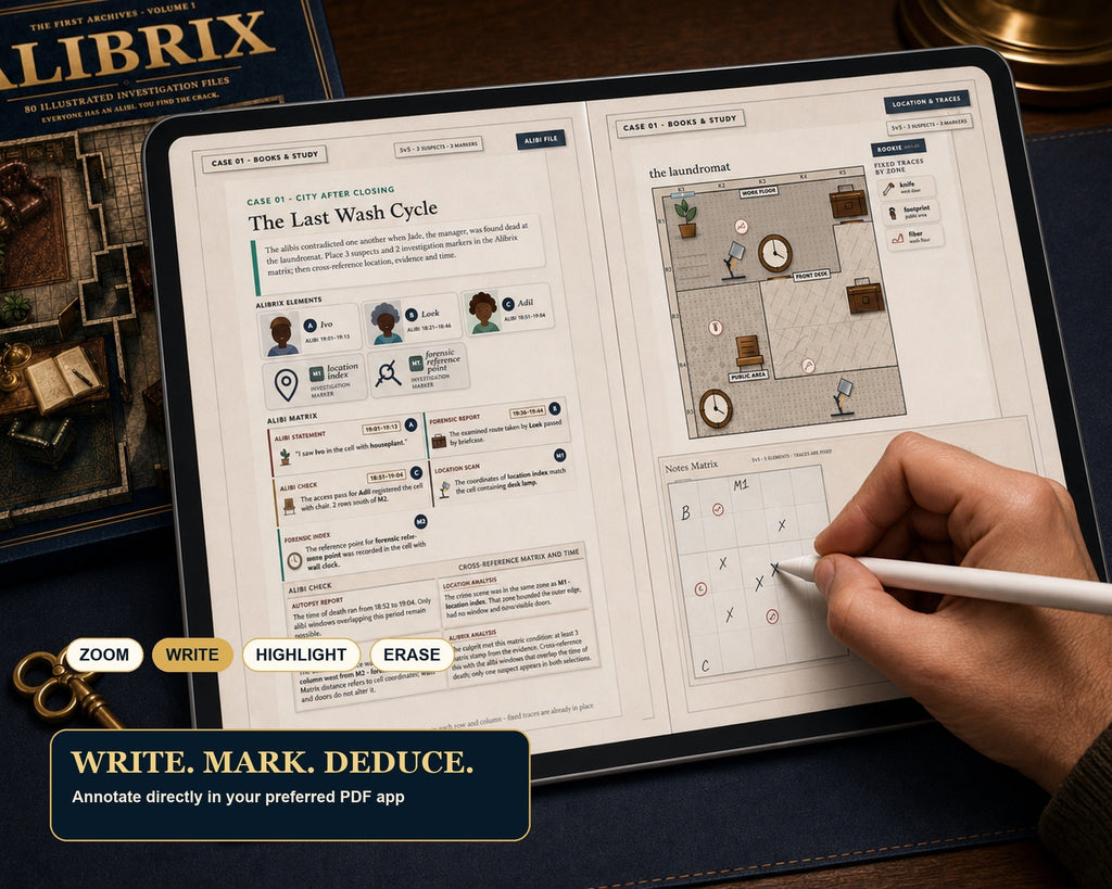 Write and annotate in ALIBRIX