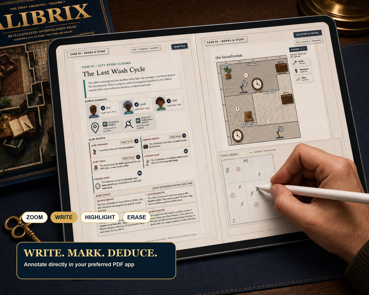 Write and annotate in ALIBRIX
