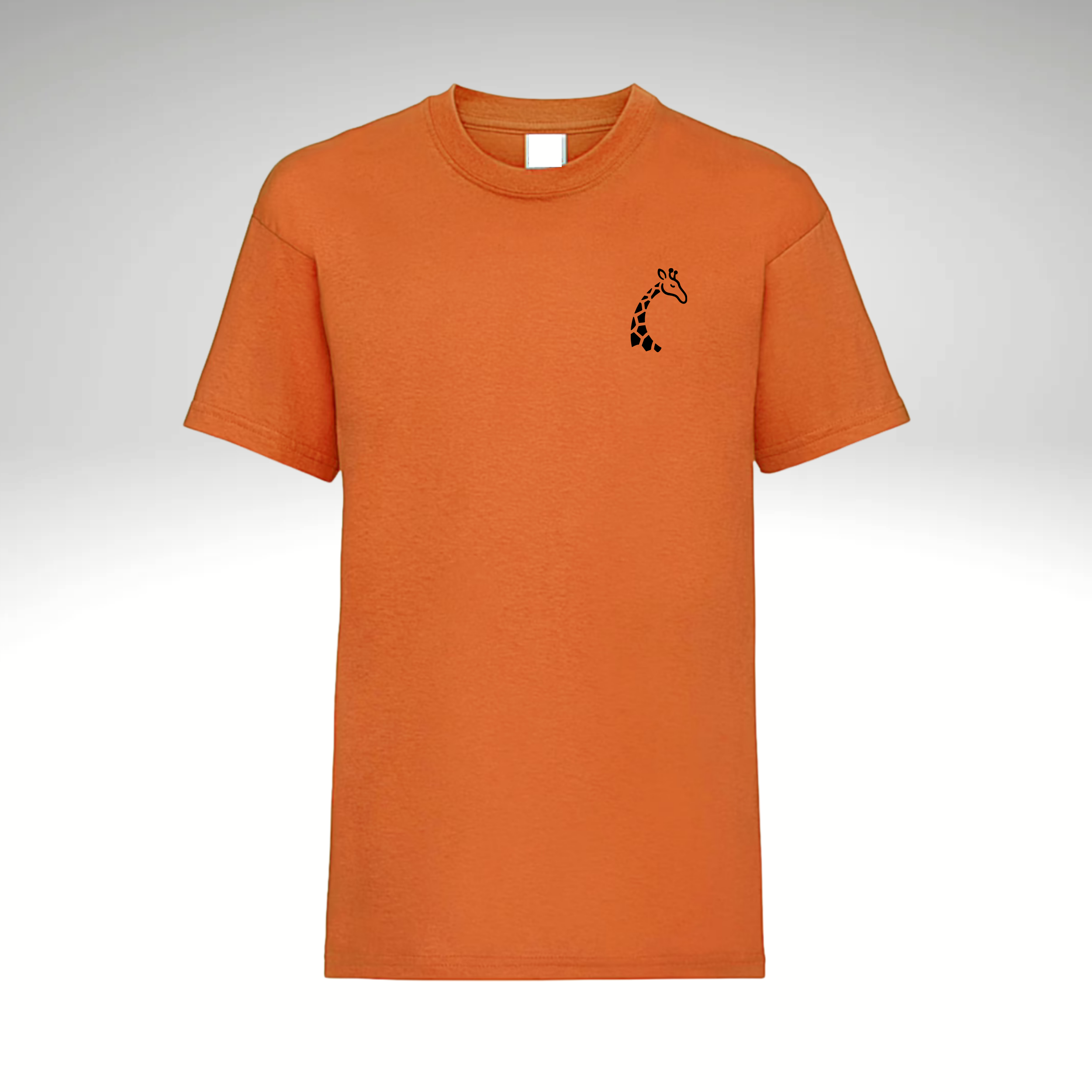 Vrolijke Deuntjes T-shirt Oranje | Kids | Zwarte bedrukking