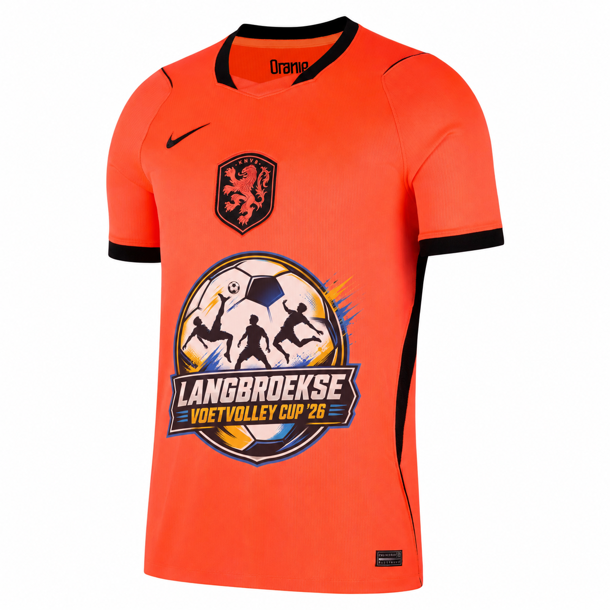 Winnaar shirts Langbroekse voetvolleycup 26